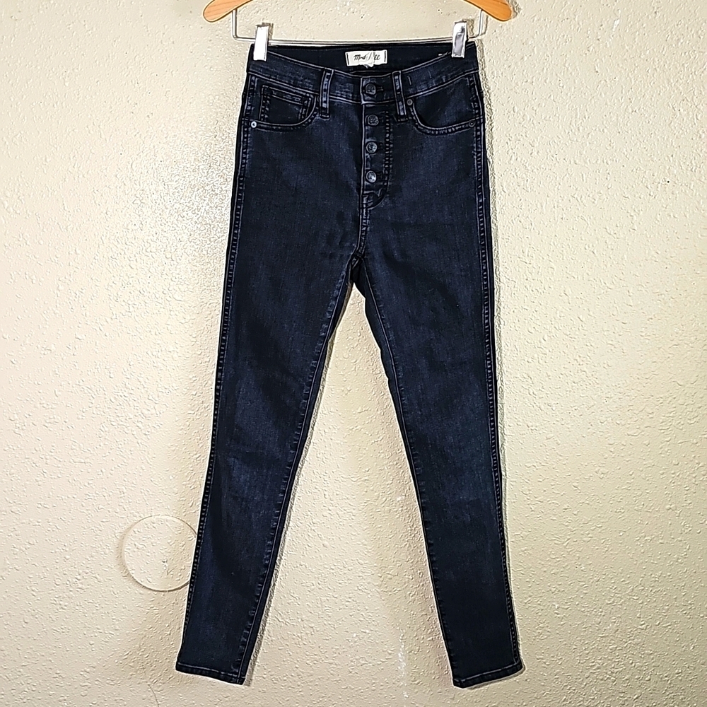 Madewell 10" High-Rise Skinny Jeans.
